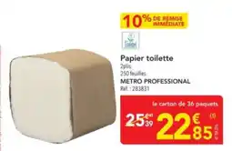METRO Papier toilette offre