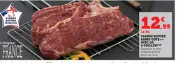Super U Viande bovine basse cote avec os a griller offre