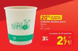 METRO Gobelet double paroi offre