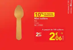 METRO Mini cuillère offre