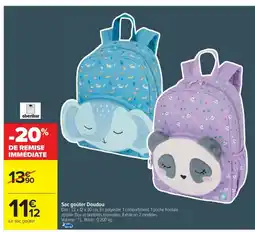 Cora x Carrefour Sac goûter Doudou offre