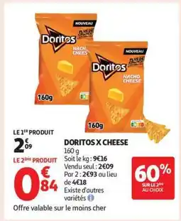Auchan DORITOS X cheese offre