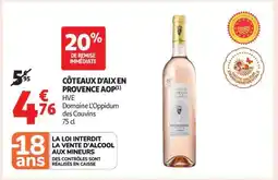 Auchan Coteaux D'aix En Provence Aop offre