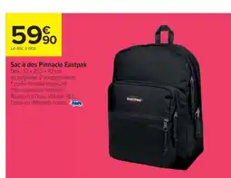 Cora x Carrefour Sac à dos Pinnacle Eastpak offre