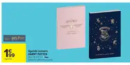 Cora x Carrefour HARRY POTTER Agenda scolaire offre