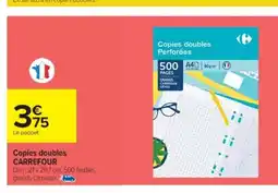 Cora x Carrefour CARREFOUR Copies doubles offre