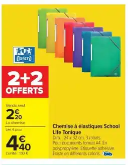 Cora x Carrefour Chemise à élastiques School Life Tonique offre