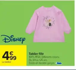 Cora x Carrefour Tablier fille offre