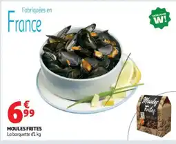 Auchan Supermarché Moules frites offre