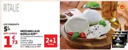 Auchan Supermarché Mozzarella di bufala aop offre