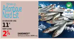 Auchan Supermarché Sardines offre