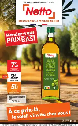 Netto NETTO Huile d'olive vierge extra offre