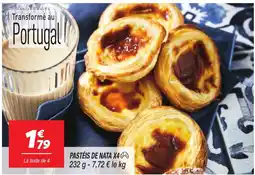 Netto Pastéis de nata x4 offre