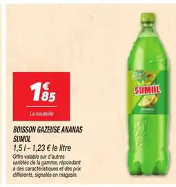 Netto SUMOL Boisson gazeuse ananas offre