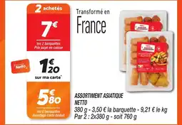Netto NETTO Assortiment asiatique offre
