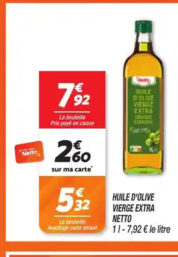 Netto NETTO Huile d'olive vierge extra offre