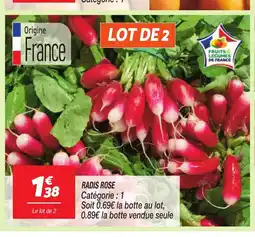 Netto Radis rose offre