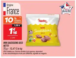Netto NETTO Mini saucissons secs offre
