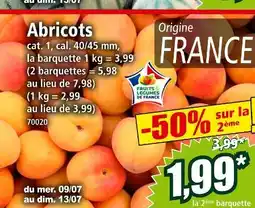 Norma Abricots offre