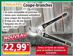 Norma FISKARS Coupe-branches L11 offre
