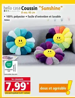Norma BELLA CASA Coussin Sunshine offre