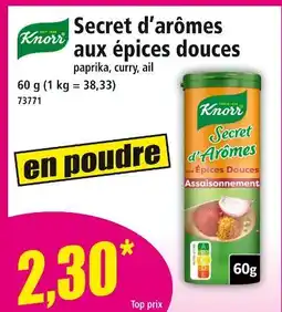 Norma Knorr Secret d'arômes aux épices douces offre