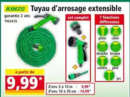 Norma KINZO Tuyau d'arrosage extensible offre