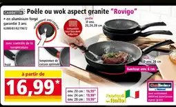 Norma CARRETTA Poêle ou wok aspect granite offre