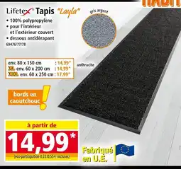 Norma LIFETEX Tapis Layla offre