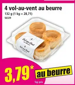 Norma 4 vol-au-vent au beurre offre