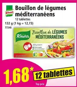 Norma Knorr Bouillon de légumes méditerranéens offre