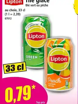 Norma LIPTON Thé glacé offre