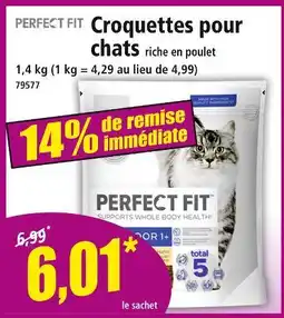 Norma PERFECT FIT Croquettes pour chats offre