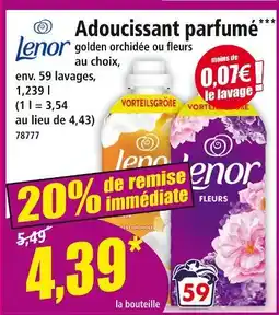 Norma LENOR Adoucissant parfumé offre