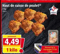 Norma Haut de cuisse de poulet offre