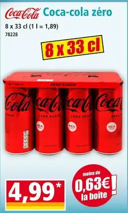 Norma Coca-Cola Coca-cola zéro offre