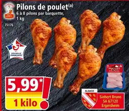 Norma Pilons de poulet offre