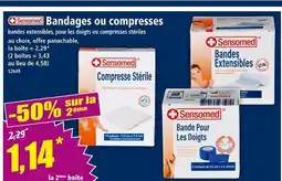 Norma SENSOMED Bandages ou compresses offre