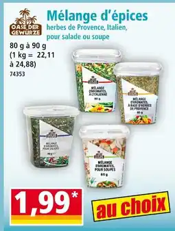 Norma Mélange d'épices offre
