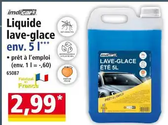 Norma IMDICAR Liquide lave-glace offre