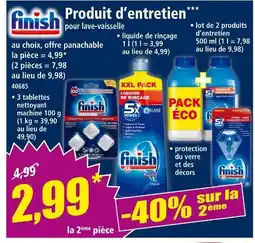 Norma FINISH Produit d'entretien offre