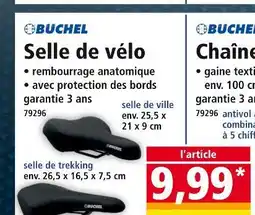 Norma BUCHEL Selle de vélo offre