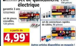 Norma Set de quincaillerie électrique offre