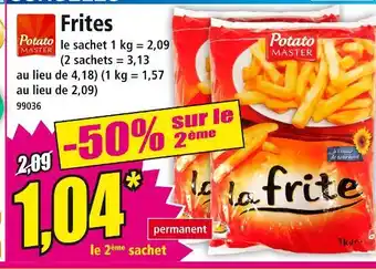 Norma POTATO MASTER Frites offre