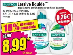 Norma SANYTOL Lessive liquide offre