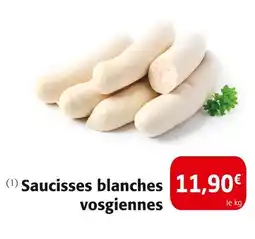Colruyt Saucisses blanches vosgiennes offre