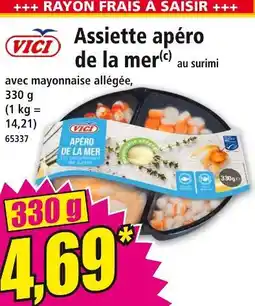 Norma Vici Assiette apéro de la mer offre