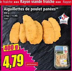 Norma Aiguillettes de poulet panées offre