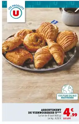 Super U U ASSORTIMENT DE VIENNOISERIES offre