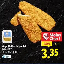 Lidl LE GAULOIS Aiguillettes de poulet panées offre